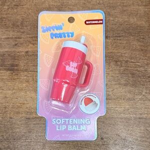 Tumbler Watermelon Softening Lip Balm - Pink